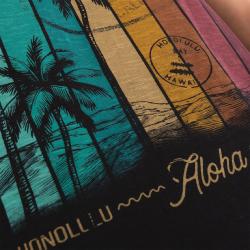 T-shirt VONDUTCH | ALOHA BLACK