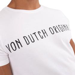 T-shirt VONDUTCH | LIVE FAST WHITE