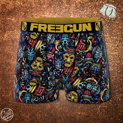 Boxer Freegun |Motif Masque Oni  &#128121;