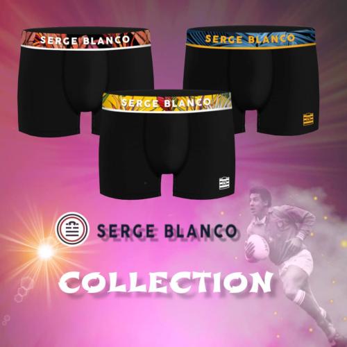 Boxers Serge Blanco