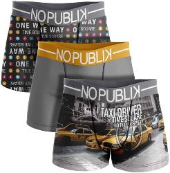 3 Boxers NoPublik |Motif Taxi drive