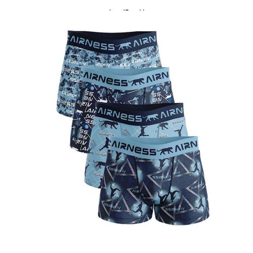 4 Boxers Enfant | Airness | Airmix Bleu