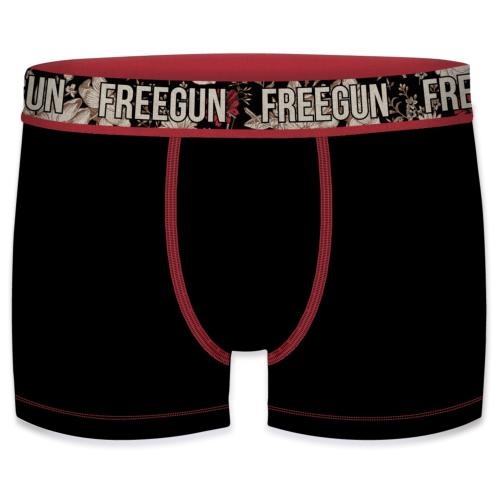 Boxer Fantaisie Freegun soft coton bio Flowers 4