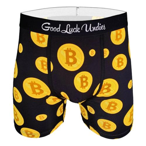 Boxer Fantaisie Good Luck undies Bitcoin