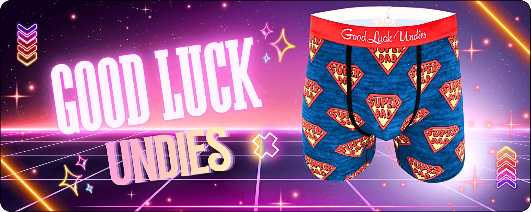 BOXER GOOD LUCK UNDIES CHEZ BOXER FANTAISIE