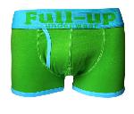 boxer fullup fantaise coton couleur vert