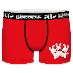 coffret 5 Boxers fantaisies enfant Lapins cretins