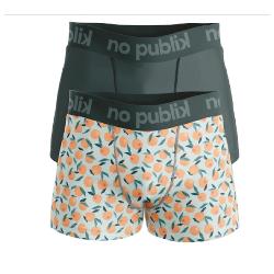2 Boxers NoPublik | Motif Abricot &#127796;