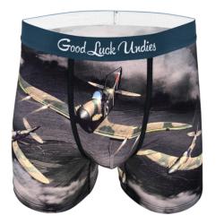 Boxer Good Luck Undies |Supermarine Spitfire