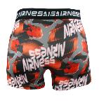 Boxer Airness Fantaisie Motif Basket rouge