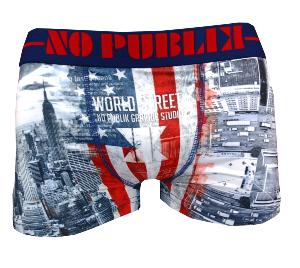 Boxer NOPUBLIK Enfant motif world street 