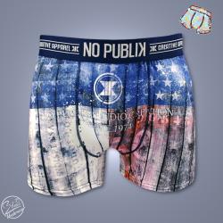 Boxer NoPublik |Motif Amerique