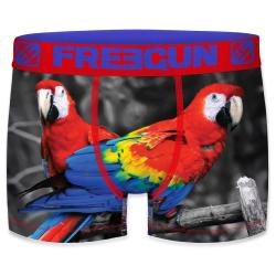 Boxer homme Fantaisie Freegun perroquets