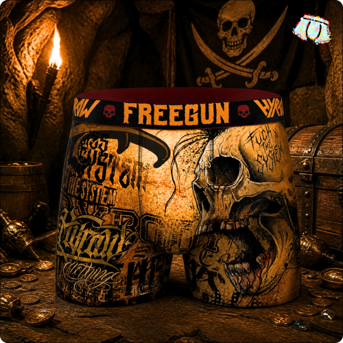 Boxer Freegun |Motif Tattoo Hyraw #16