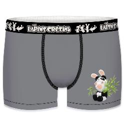 coffret 5 Boxers fantaisies enfant Lapins cretins