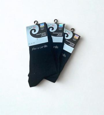 3 chaussettes homme pierre cardin Noir