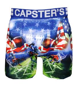 Boxer Capster's |Motif USA Foot &#x1F3C8