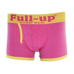 Boxer fullup fantaise coton couleur rose