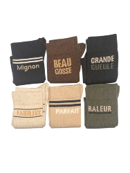 6 Paires de chaussettes TWINDAY Humeur 😈