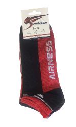 3 CHAUSSETTES - TIGE COURTE - AIRNESS - COLOR