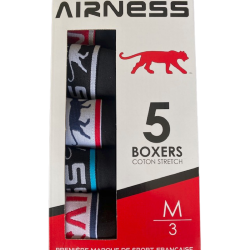5 Boxers en Coffret Airness | PRO AIRNESS UNI