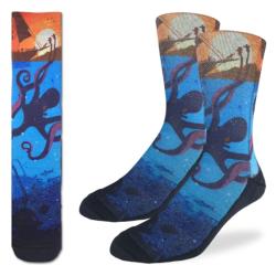 Chaussettes longue fantaisie Octopus