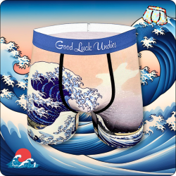 BoxerGood Luck Undies| Kanagawa 🤩