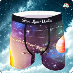 Boxer Good Luck Undies| Solar system 