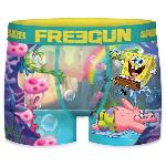 Boxer enfant Freegun Bob l'eponge Arc-en-ciel