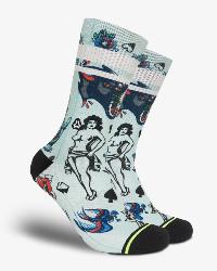 Chaussettes Flinck motif Gamblers Ink