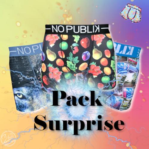 3 Boxers NoPublik motif Surprise| &#127881;