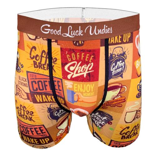 Boxer Good Luck undies |Cofee
