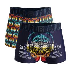 2 Boxers enfant Nopublik motif Monkey face