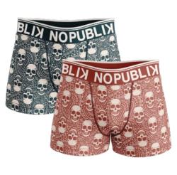 2 Boxers NoPublik | Skulls double &#128128;