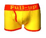 boxer fullup fantaise coton couleur jaune