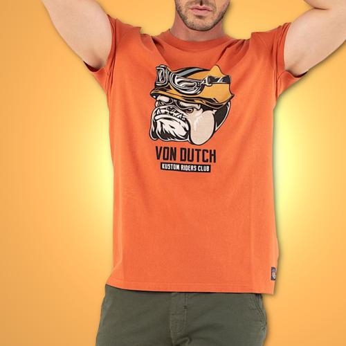 T-shirt VON DUTCH | BULLDOG