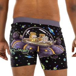 Boxer Good luck Undies Rick & Morty Space