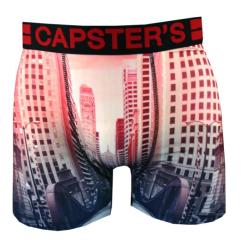 Boxer Capster's  Enfant motif Ville Street 