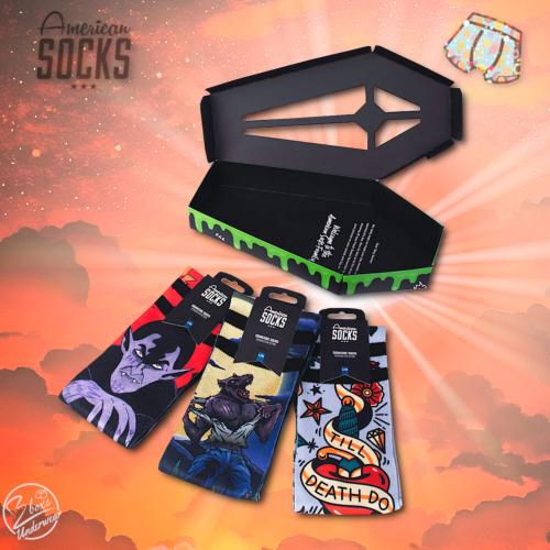 Chaussettes American Socks | Box coffin