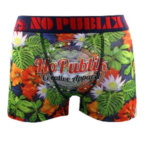 boxer no publik motif tropical 