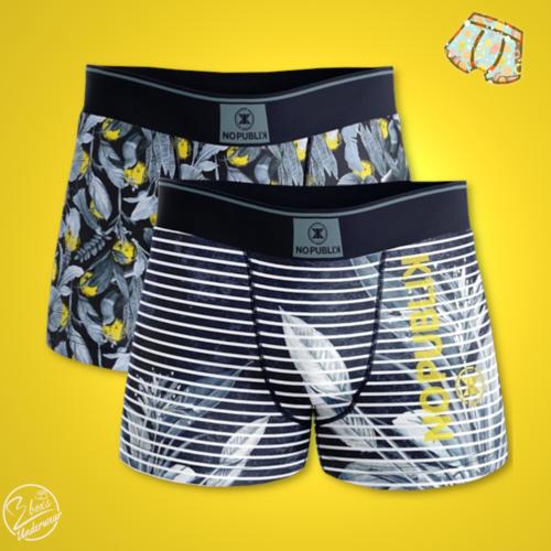 2 Boxers NoPublik | Motif Flowers