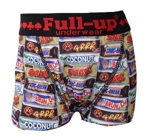 boxer enfant fuull-up motif choco