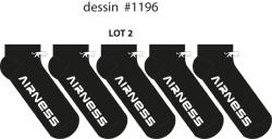 5 CHAUSSETTES - TIGE COURTE - AIRNESS