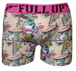 Boxer Fullup fantaise motif bd