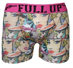 Boxer Fullup  |Motif Pop Art