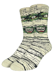 Chaussettes longue fantaisie Evil Mummy