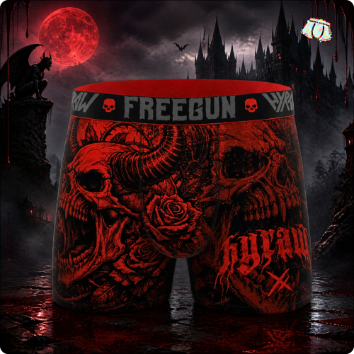 Boxer Freegun |Motif Tattoo Hyraw #13