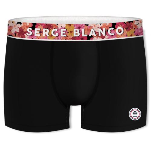 Boxer Fantaisie Serge Blanco fleurs