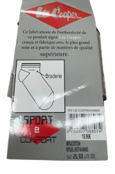 12 Socquettes Sport marque Lee Coopper 