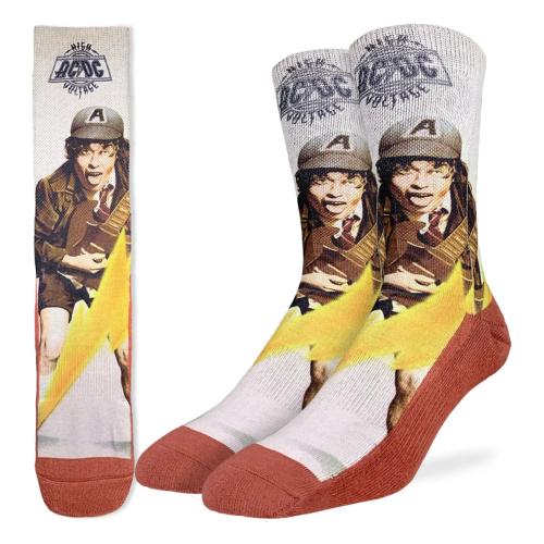 Chaussettes longue fantaisie AC/DC